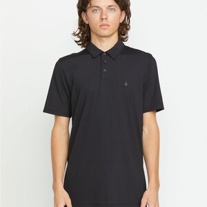 Men's Navy Volcom Polo Shirt New